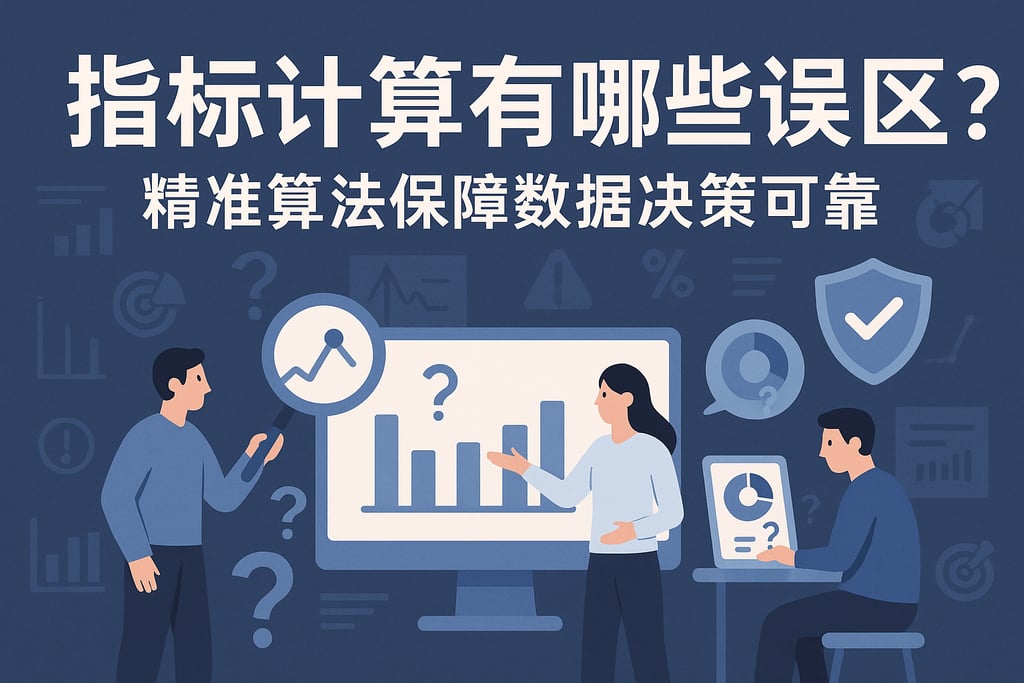 指标计算有哪些误区？精准算法保障数据决策可靠