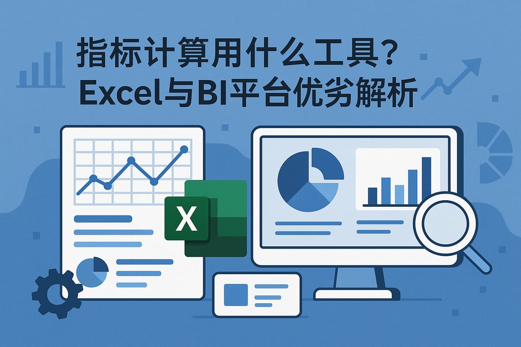 指标计算用什么工具？Excel与BI平台优劣解析