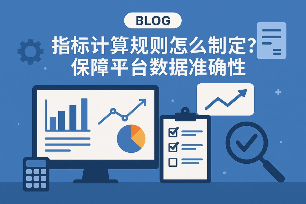 指标计算规则怎么制定？保障平台数据准确性