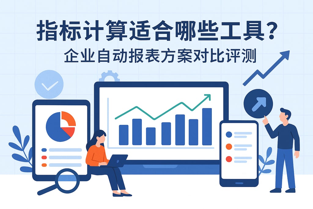 指标计算适合哪些工具？企业自动报表方案对比评测
