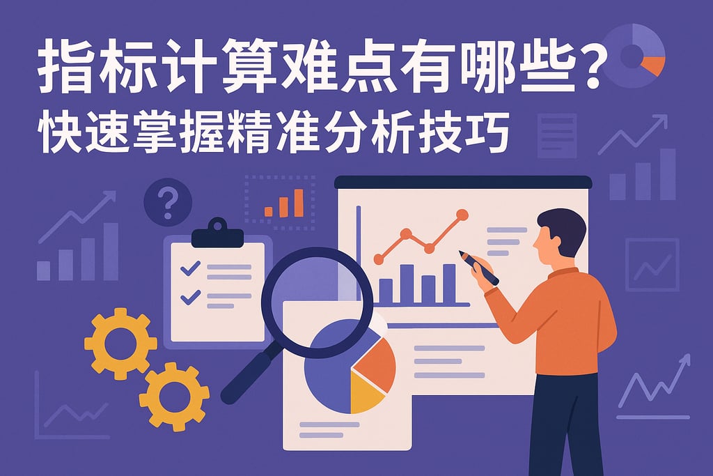 指标计算难点有哪些？快速掌握精准分析技巧