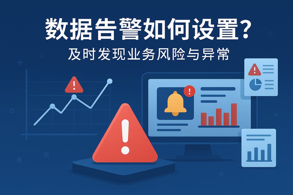 数据告警如何设置？及时发现业务风险与异常