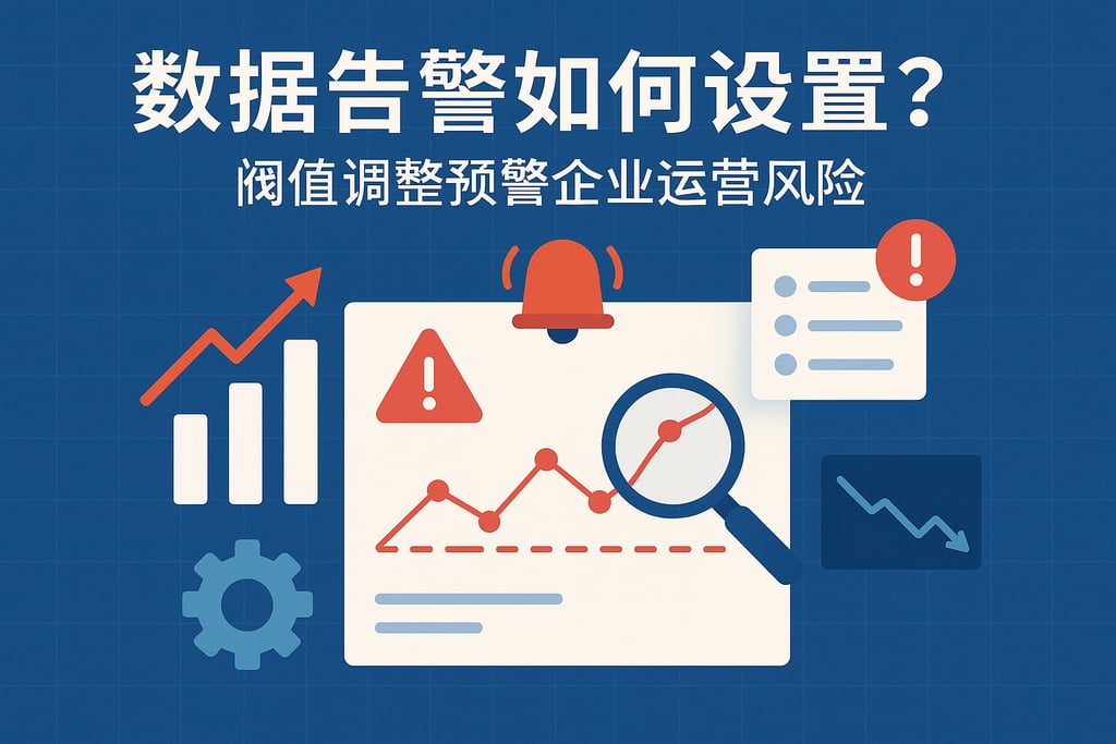 数据告警如何设置？阈值调整预警企业运营风险