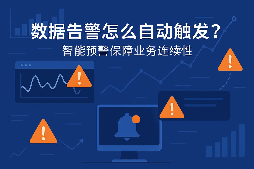 数据告警怎么自动触发？智能预警保障业务连续性