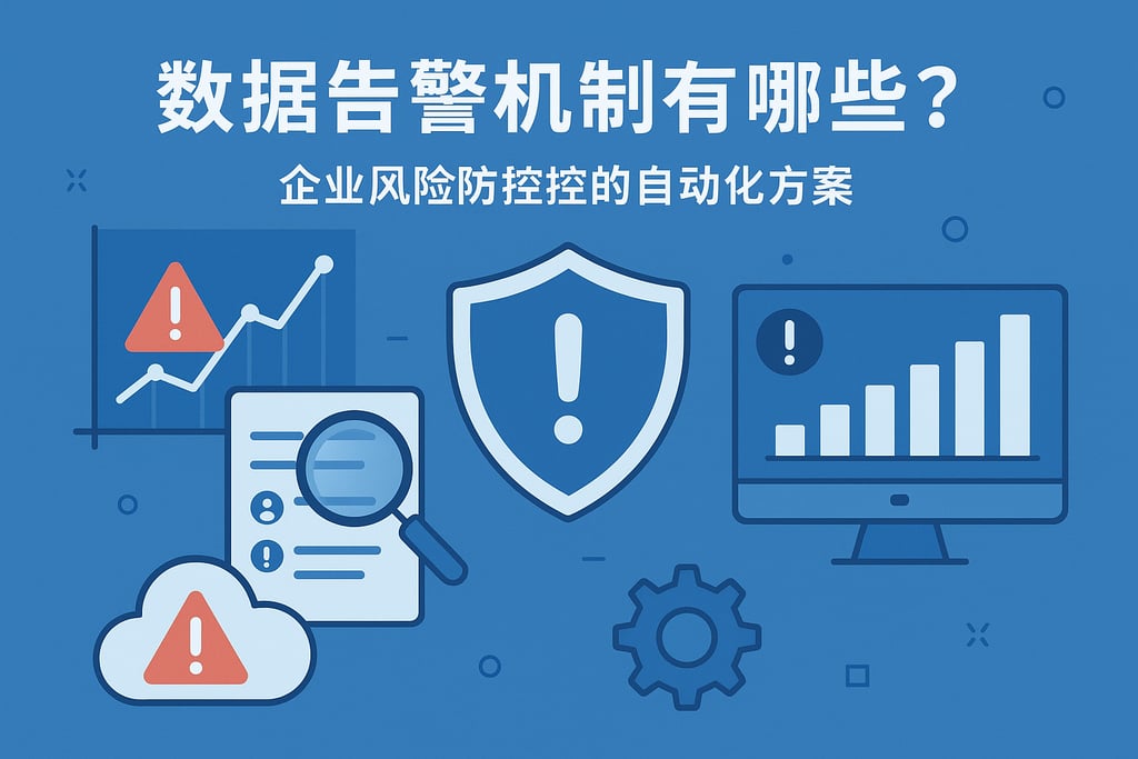 数据告警机制有哪些？企业风险防控的自动化方案