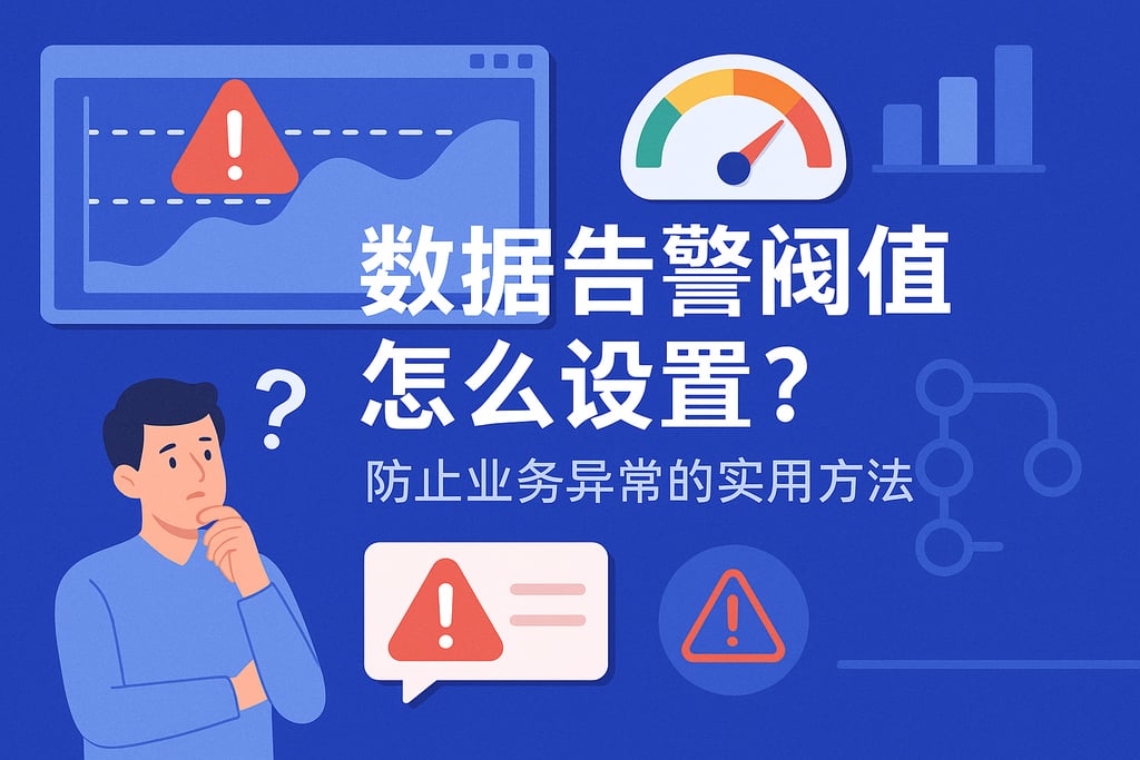 数据告警阈值怎么设置？防止业务异常的实用方法