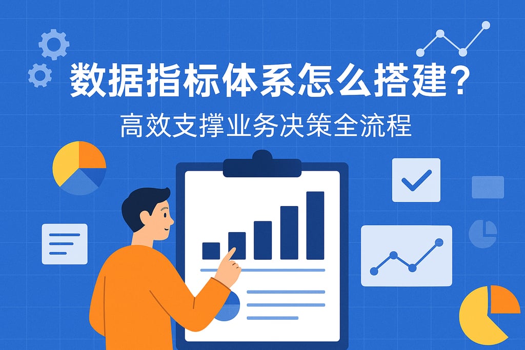 数据指标体系怎么搭建？高效支撑业务决策全流程