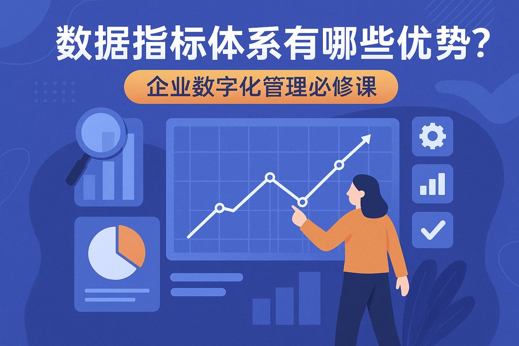 数据指标体系有哪些优势？企业数字化管理必修课
