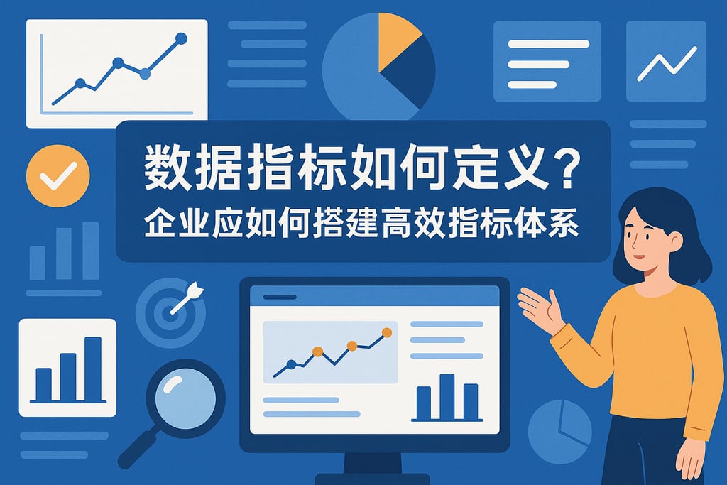 数据指标如何定义？企业应如何搭建高效指标体系