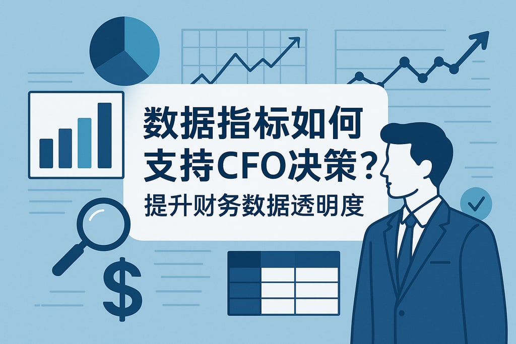 数据指标如何支持CFO决策？提升财务数据透明度