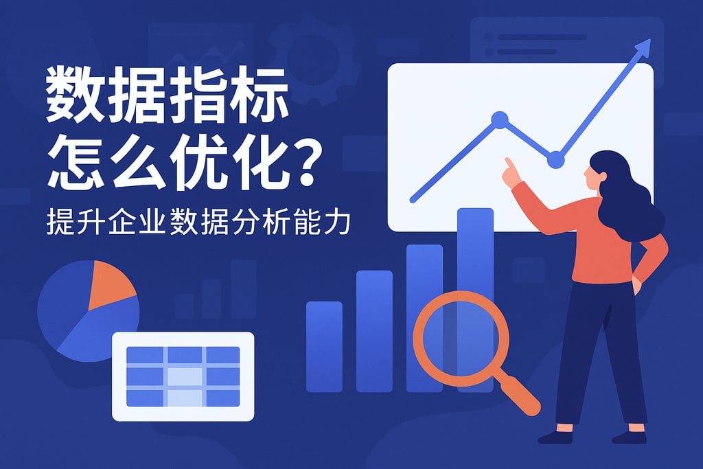 数据指标怎么优化？提升企业数据分析能力