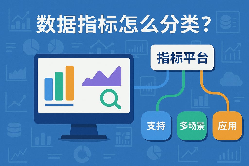 数据指标怎么分类？指标平台支持多场景应用