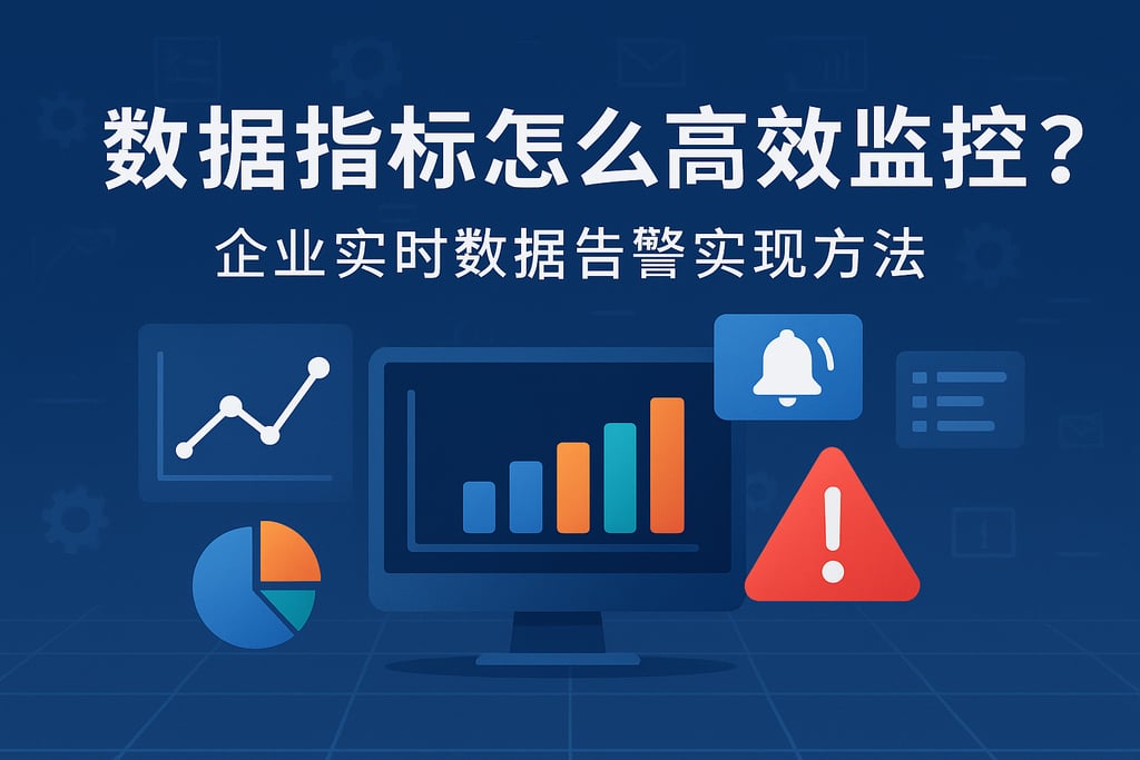 数据指标怎么高效监控？企业实时数据告警实现方法