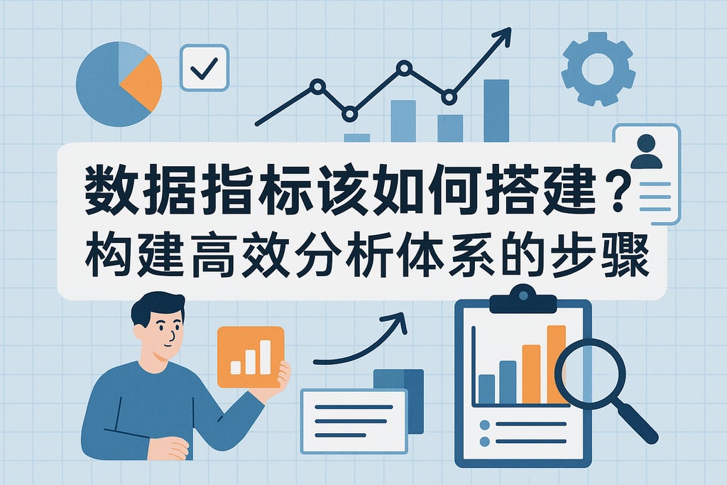 数据指标该如何搭建？构建高效分析体系的步骤