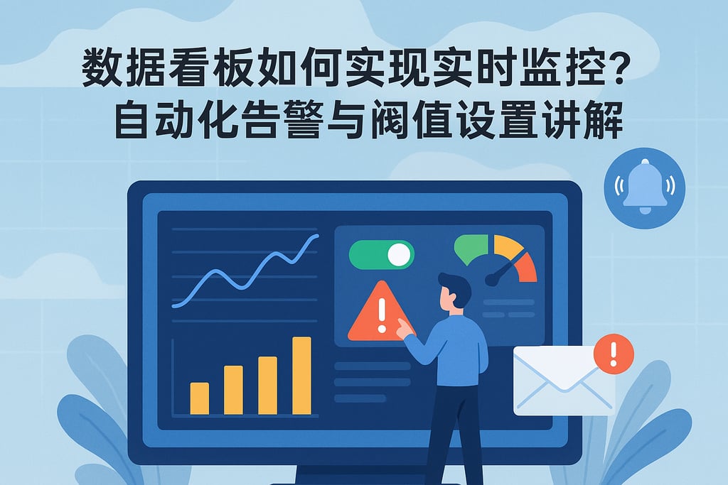 数据看板如何实现实时监控？自动化告警与阈值设置讲解