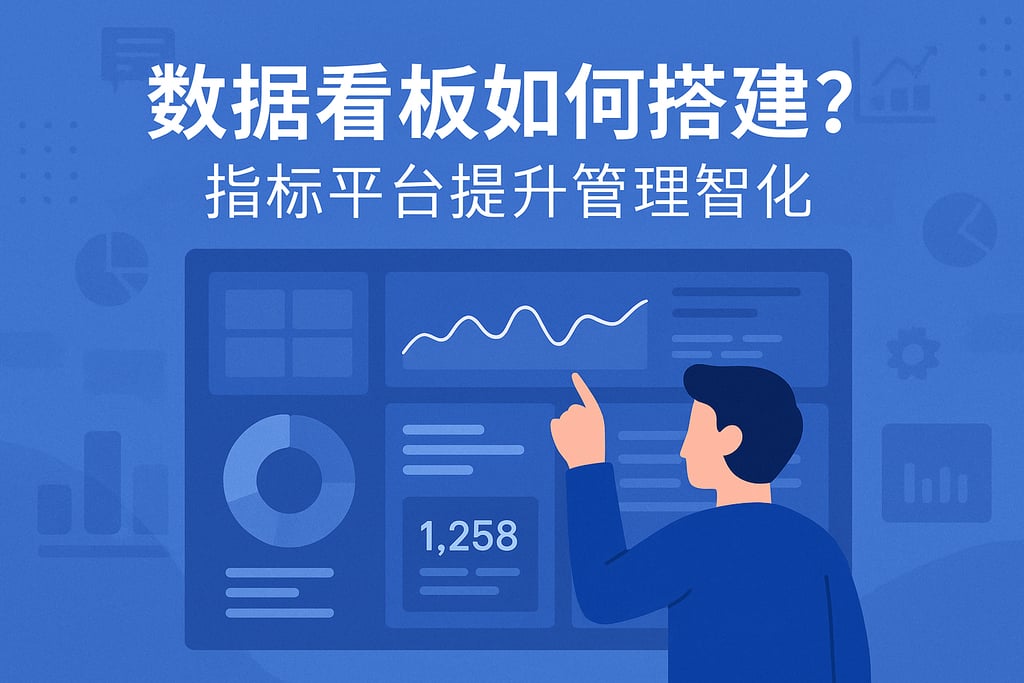 数据看板如何搭建？指标平台提升管理智能化