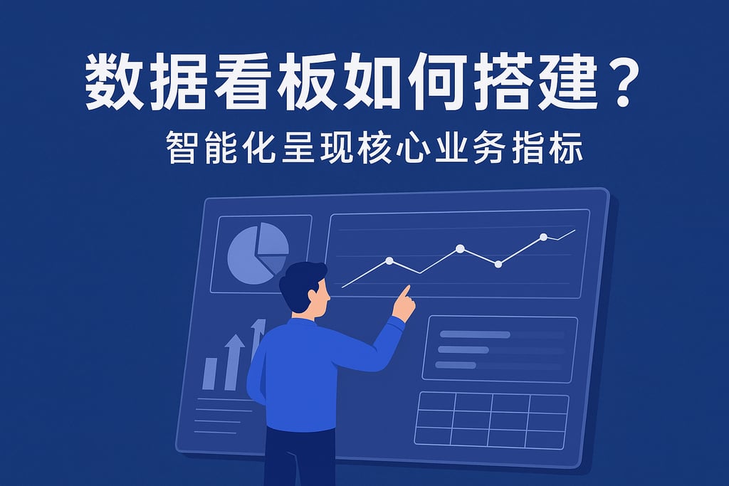 数据看板如何搭建？智能化呈现核心业务指标