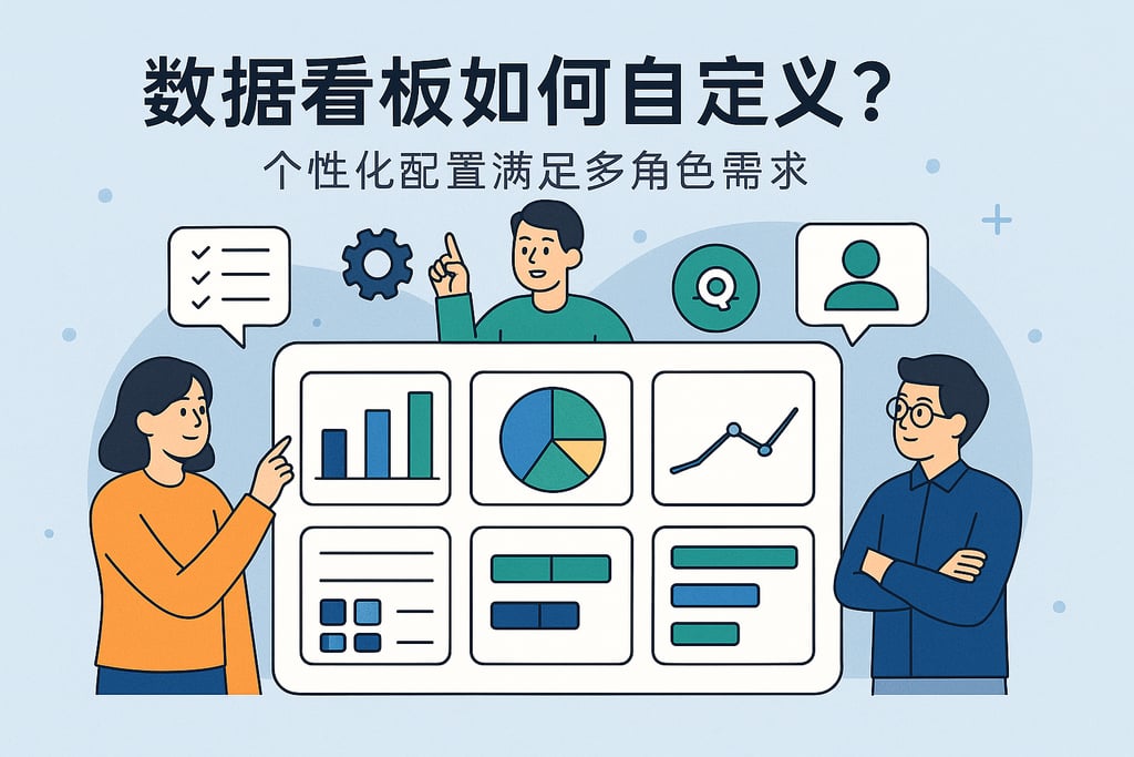 数据看板如何自定义？个性化配置满足多角色需求