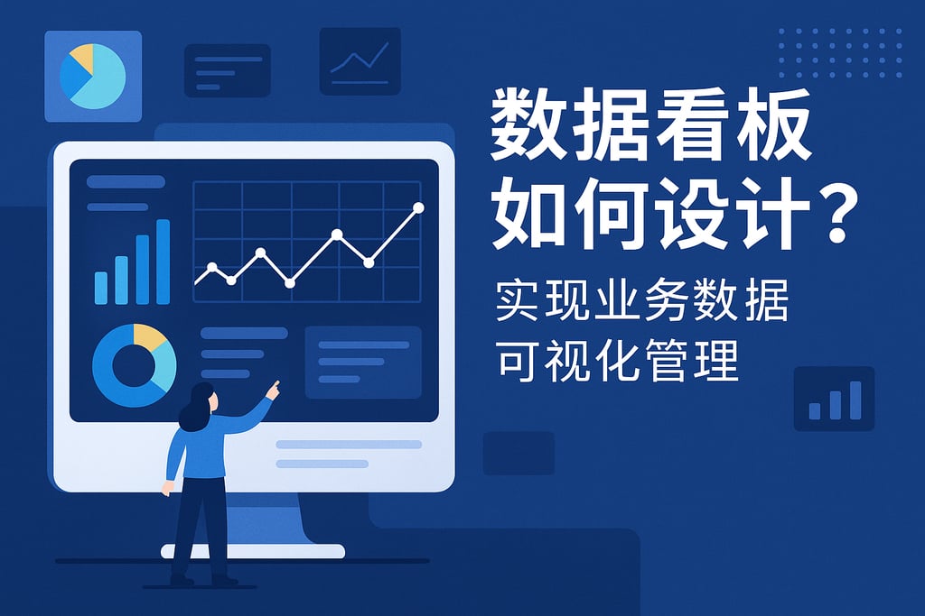 数据看板如何设计？实现业务数据可视化管理