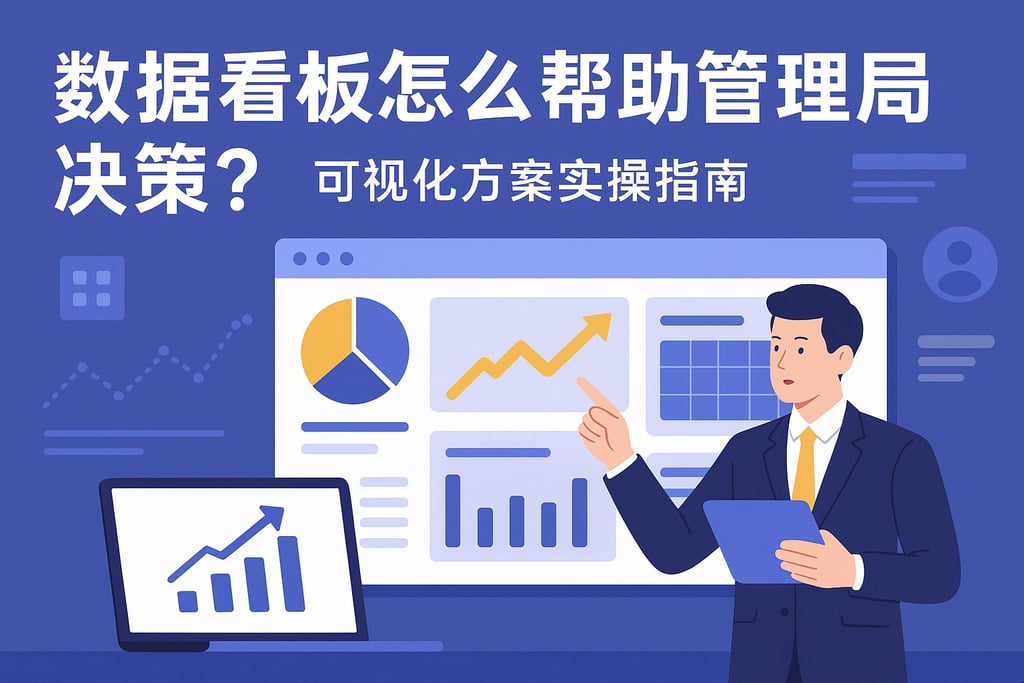 数据看板怎么帮助管理层决策？可视化方案实操指南