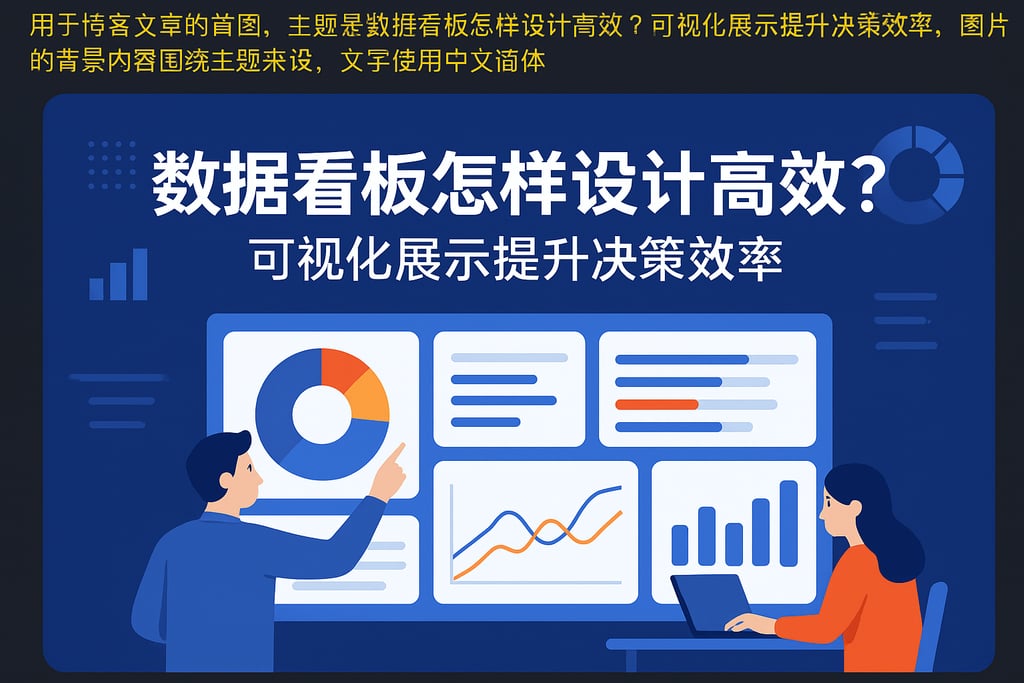 数据看板怎样设计高效？可视化展示提升决策效率