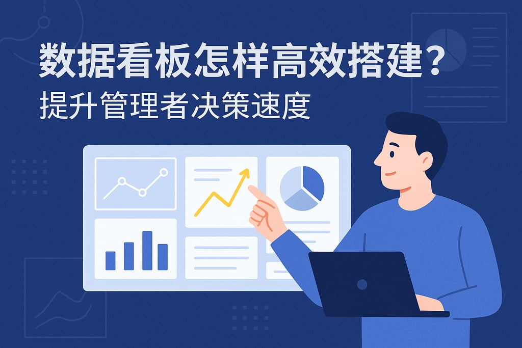 数据看板怎样高效搭建？提升管理者决策速度