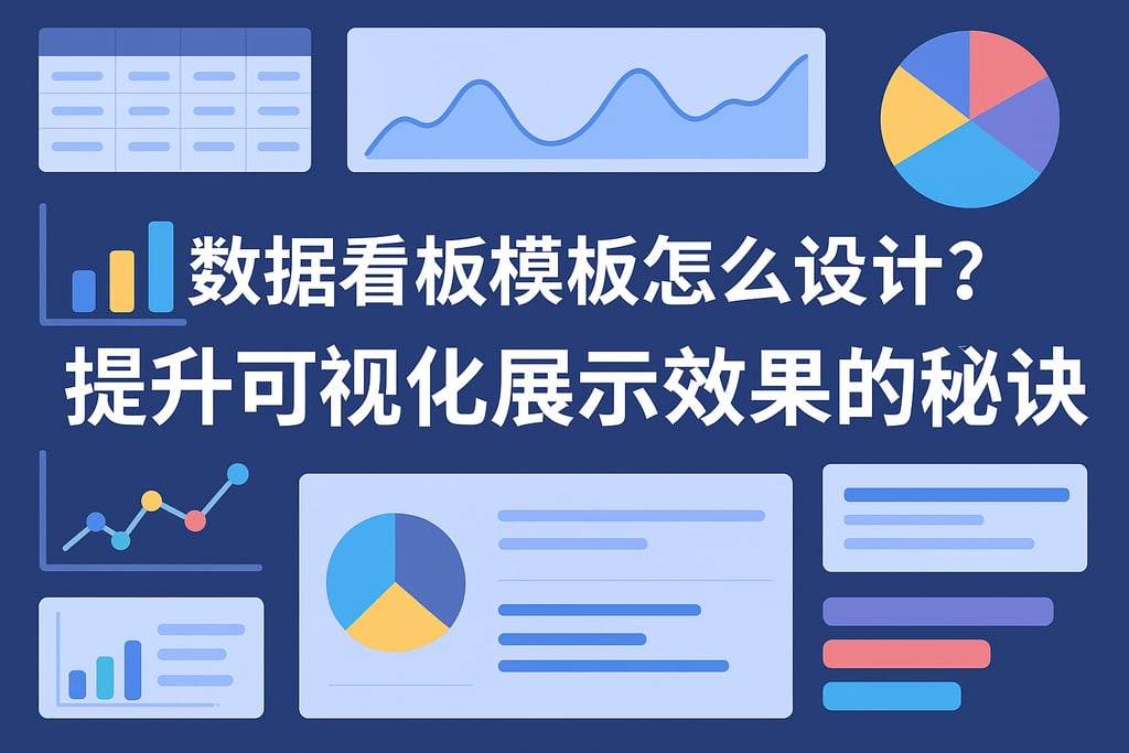 数据看板模板怎么设计？提升可视化展示效果的秘诀