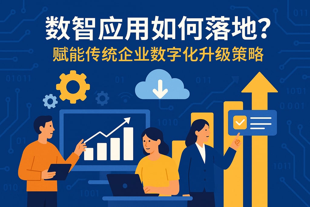 数智应用如何落地？赋能传统企业数字化升级策略