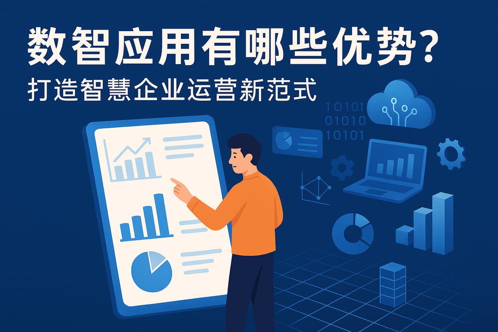 数智应用有哪些优势？打造智慧企业运营新范式