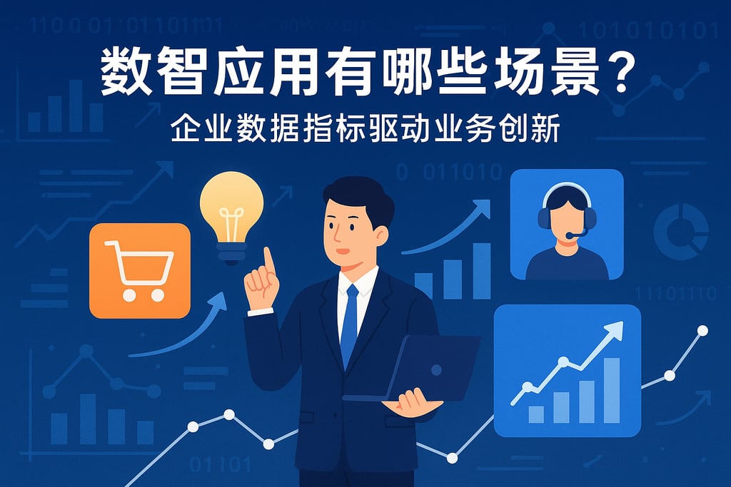 数智应用有哪些场景？企业数据指标驱动业务创新