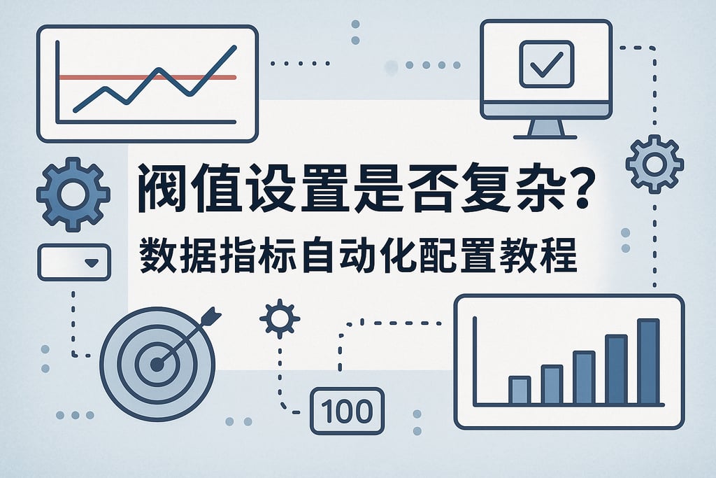 阈值设置是否复杂？数据指标自动化配置教程