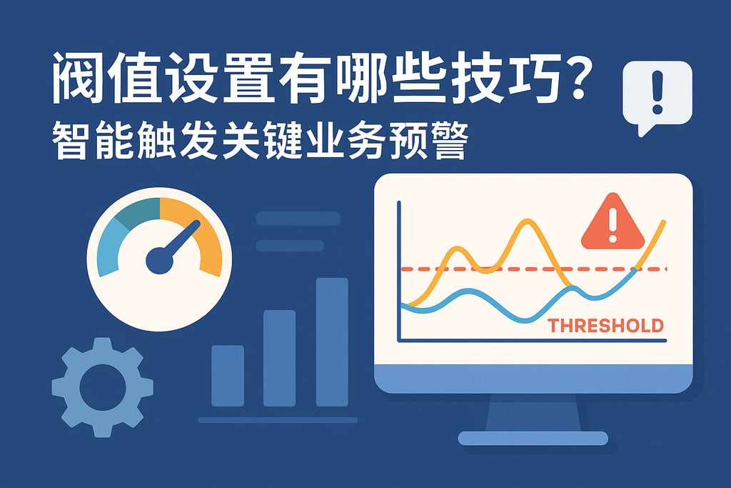 阈值设置有哪些技巧？智能触发关键业务预警