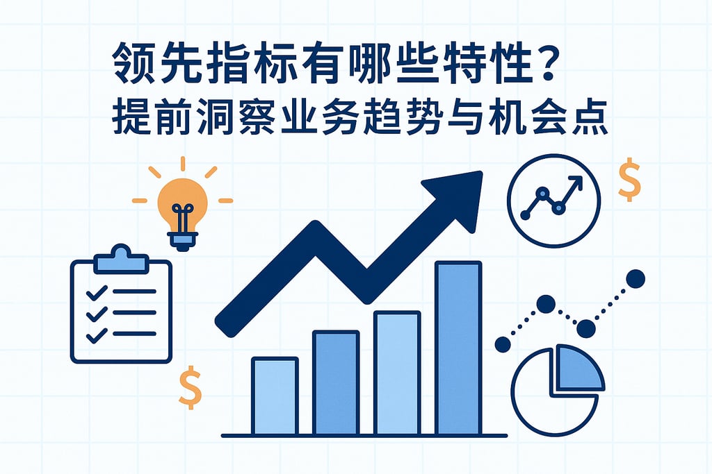 领先指标有哪些特性？提前洞察业务趋势与机会点