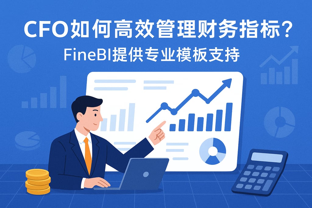 CFO如何高效管理财务指标？FineBI提供专业模板支持