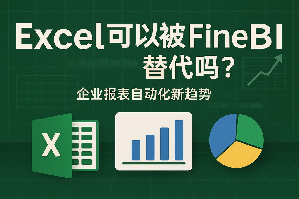 Excel可以被FineBI替代吗？企业报表自动化新趋势