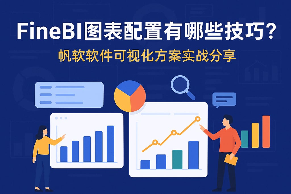 FineBI图表配置有哪些技巧？帆软软件可视化方案实战分享
