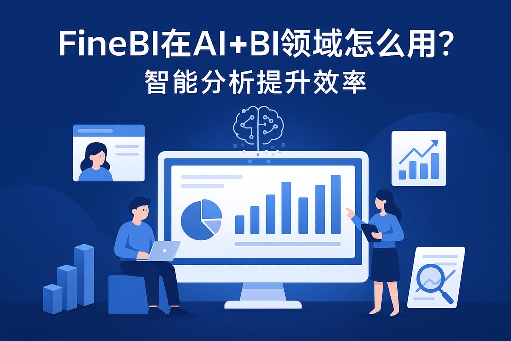 FineBI在AI+BI领域怎么用？智能分析提升效率