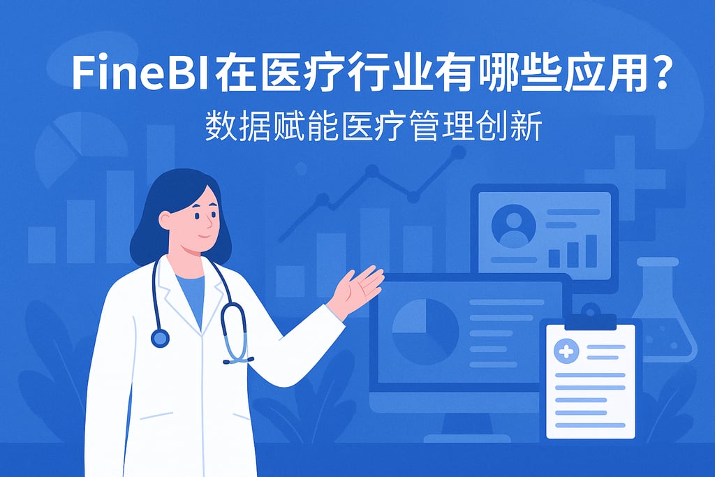 FineBI在医疗行业有哪些应用？数据赋能医疗管理创新