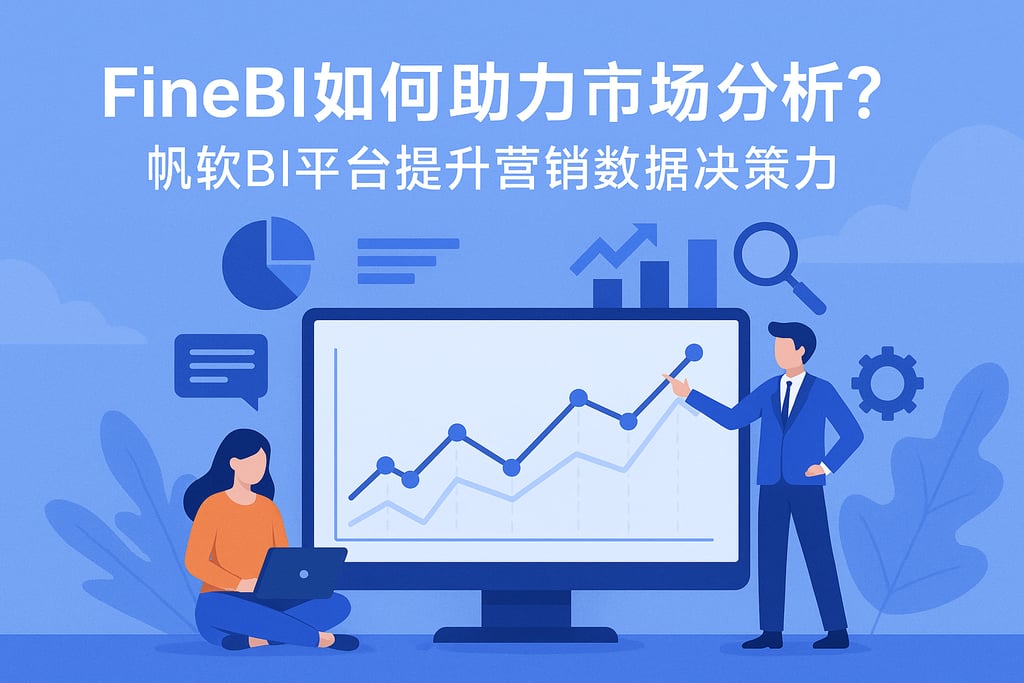FineBI如何助力市场分析？帆软BI平台提升营销数据决策力