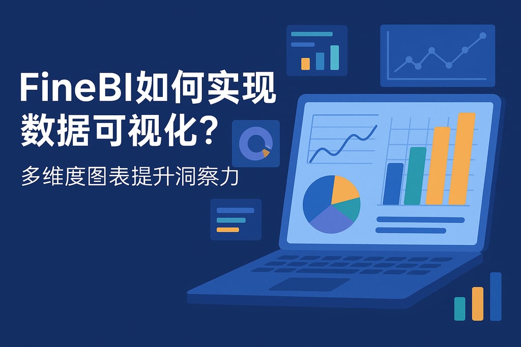 FineBI如何实现数据可视化？多维度图表提升洞察力