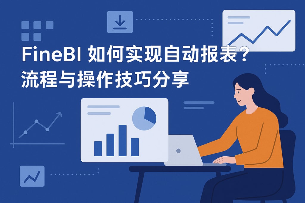 FineBI如何实现自动报表？流程与操作技巧分享