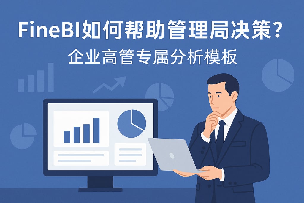 FineBI如何帮助管理层决策？企业高管专属分析模板
