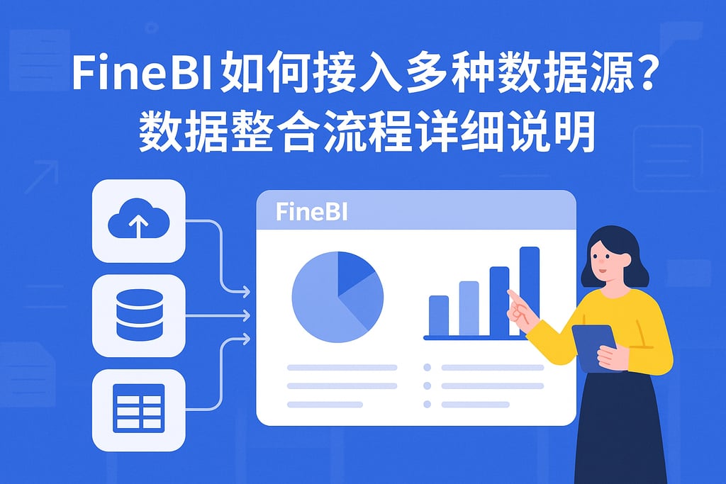 FineBI如何接入多种数据源？数据整合流程详细说明