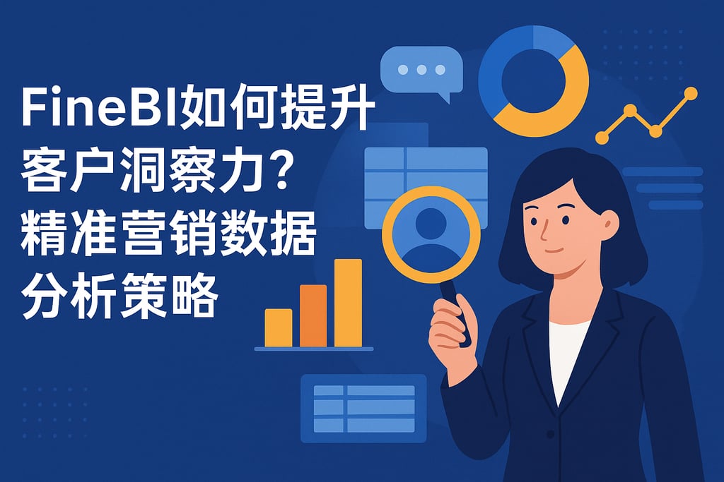 FineBI如何提升客户洞察力？精准营销数据分析策略
