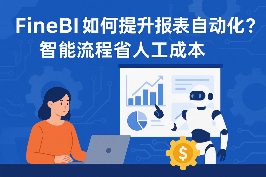 FineBI如何提升报表自动化？智能流程节省人工成本