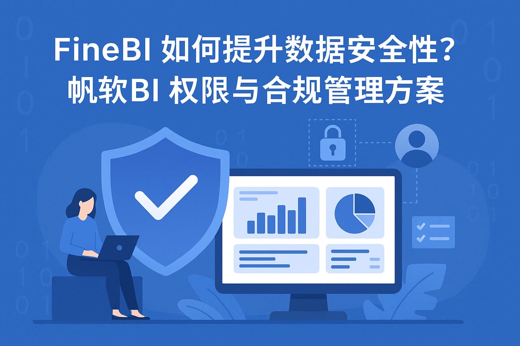 FineBI如何提升数据安全性？帆软BI权限与合规管理方案