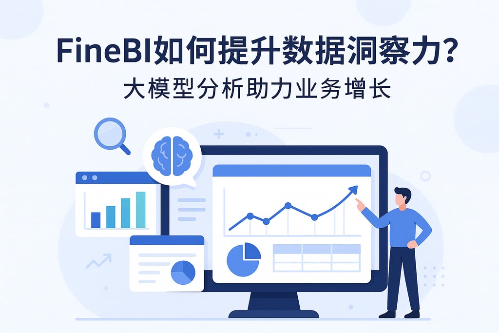 FineBI如何提升数据洞察力？大模型分析助力业务增长