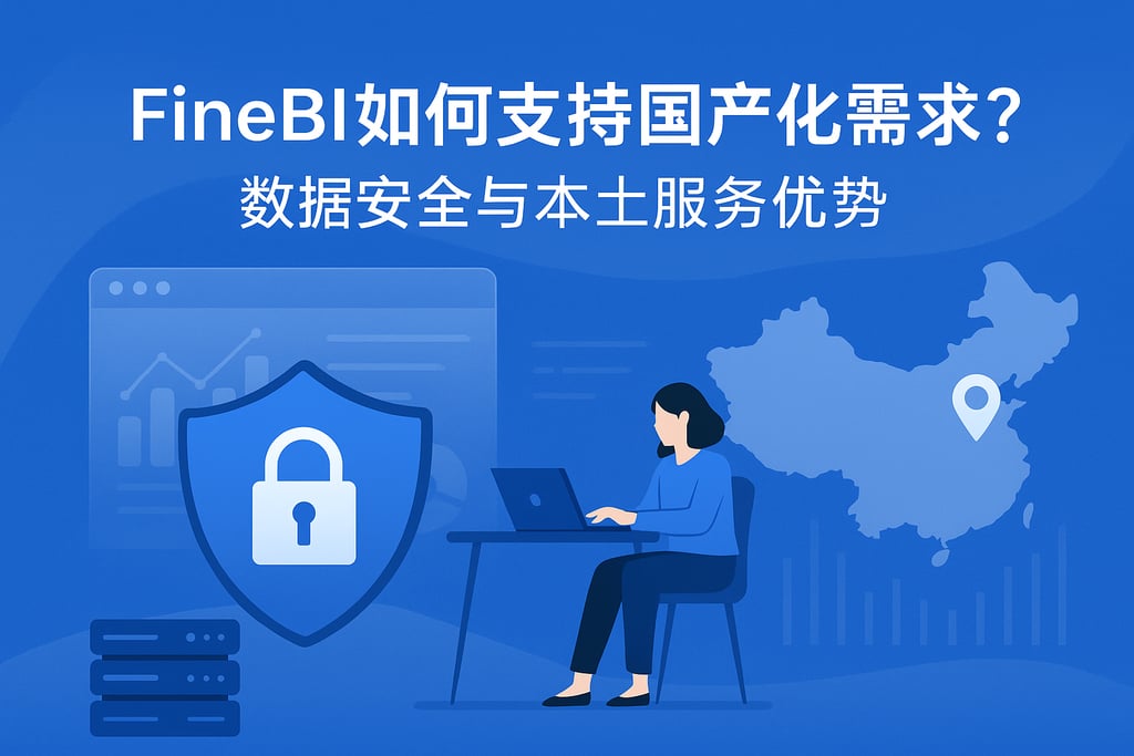 FineBI如何支持国产化需求？数据安全与本土服务优势