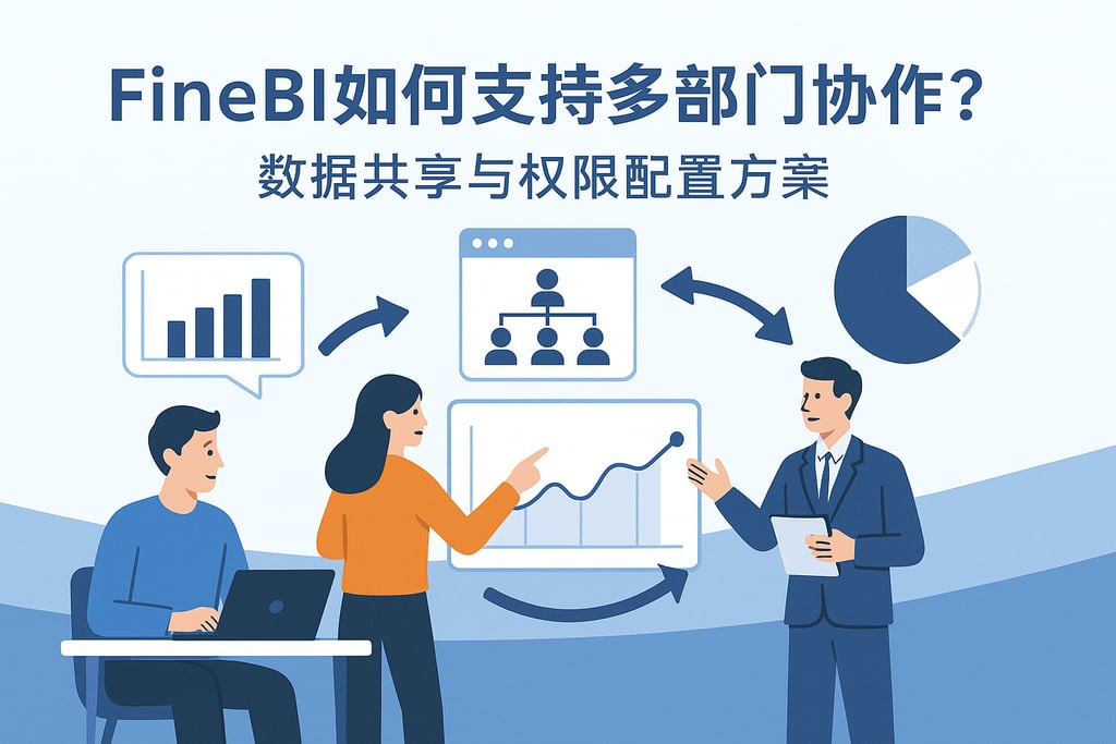 FineBI如何支持多部门协作？数据共享与权限配置方案