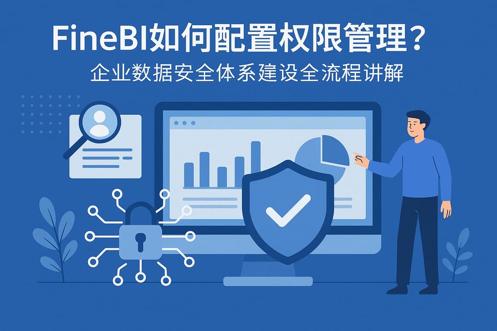 FineBI如何配置权限管理？企业数据安全体系建设全流程讲解